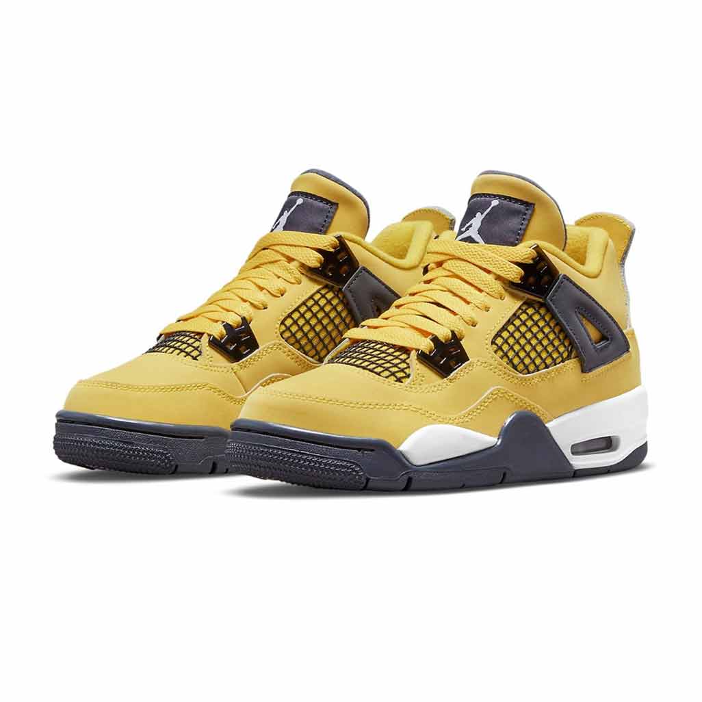 Air Jordan 4 Retro GS 'Lightning' 2021 - Image 3
