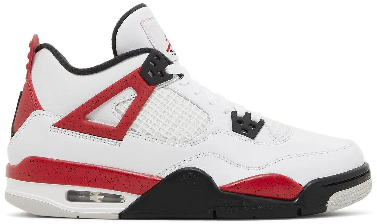 Air Jordan 4 Retro GS 'Red Cement' - Image 2