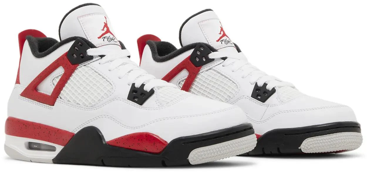 Air Jordan 4 Retro GS 'Red Cement' - Image 3