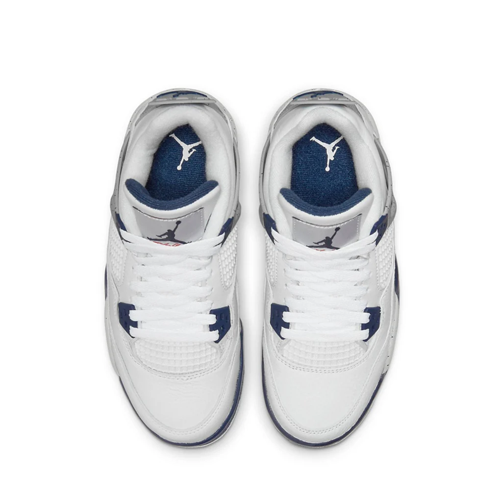 Air Jordan 4 Retro Midnight Navy GS - Image 4