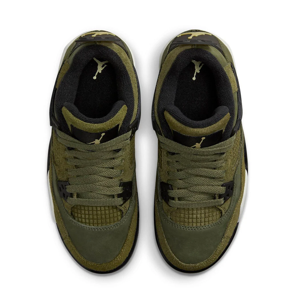 Air Jordan 4 Retro SE GS 'Craft Olive' - Image 4