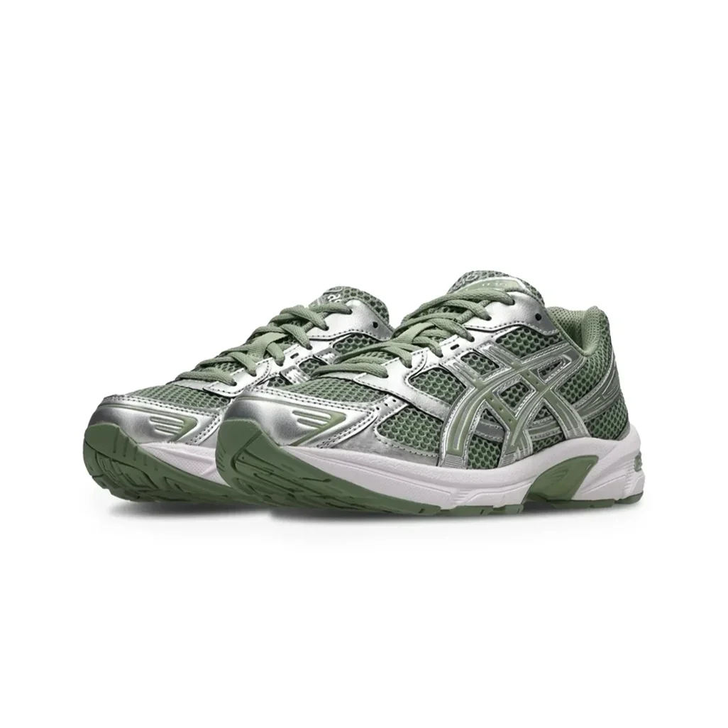 ASICS Gel-1130 Swamp Green Silver - Image 2