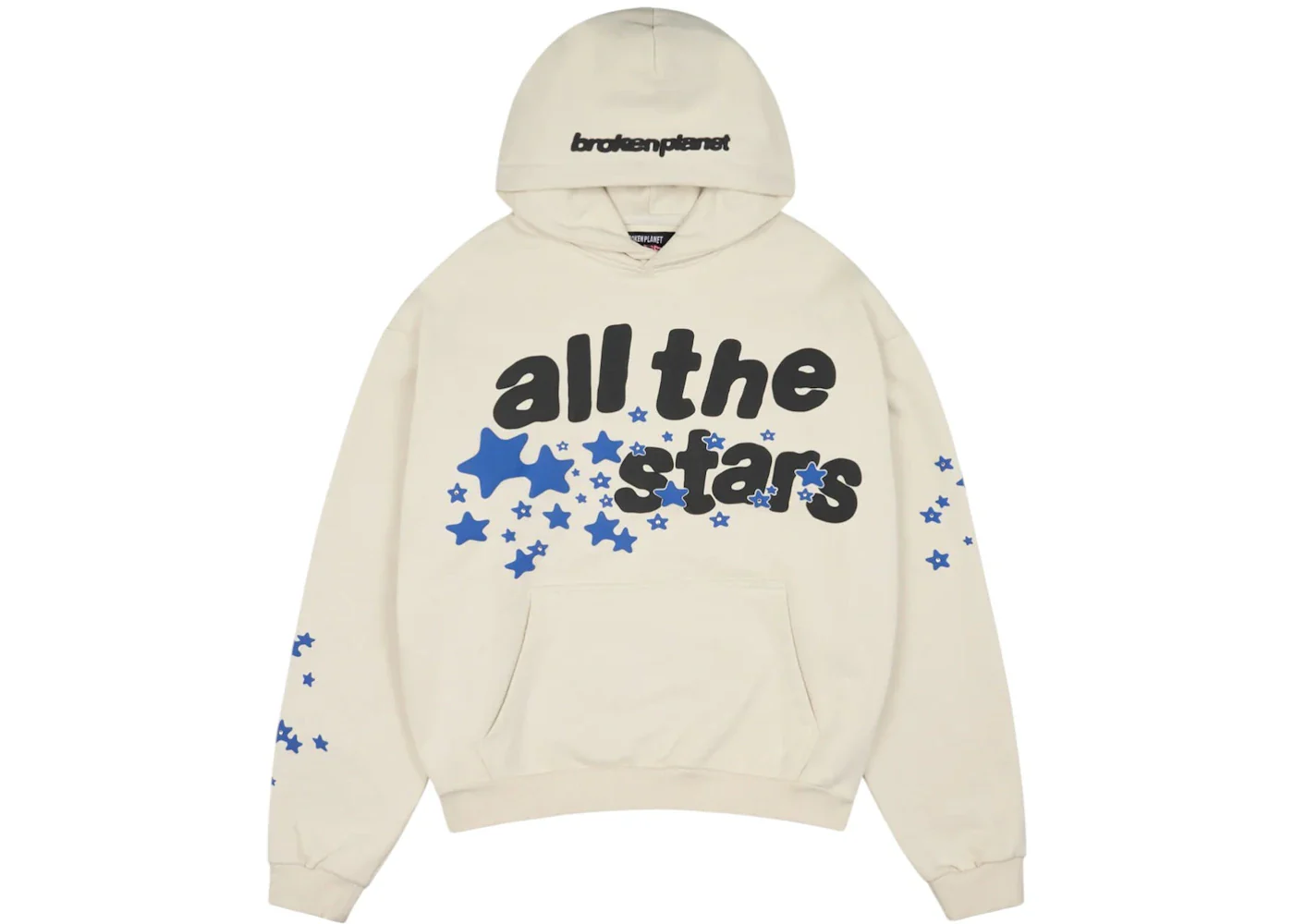 Broken Planet All The Stars Hoodie Ivory White - Image 2