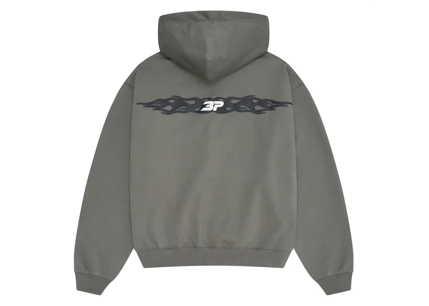Broken Planet Chaos Hoodie Gunmetal Grey - Image 3