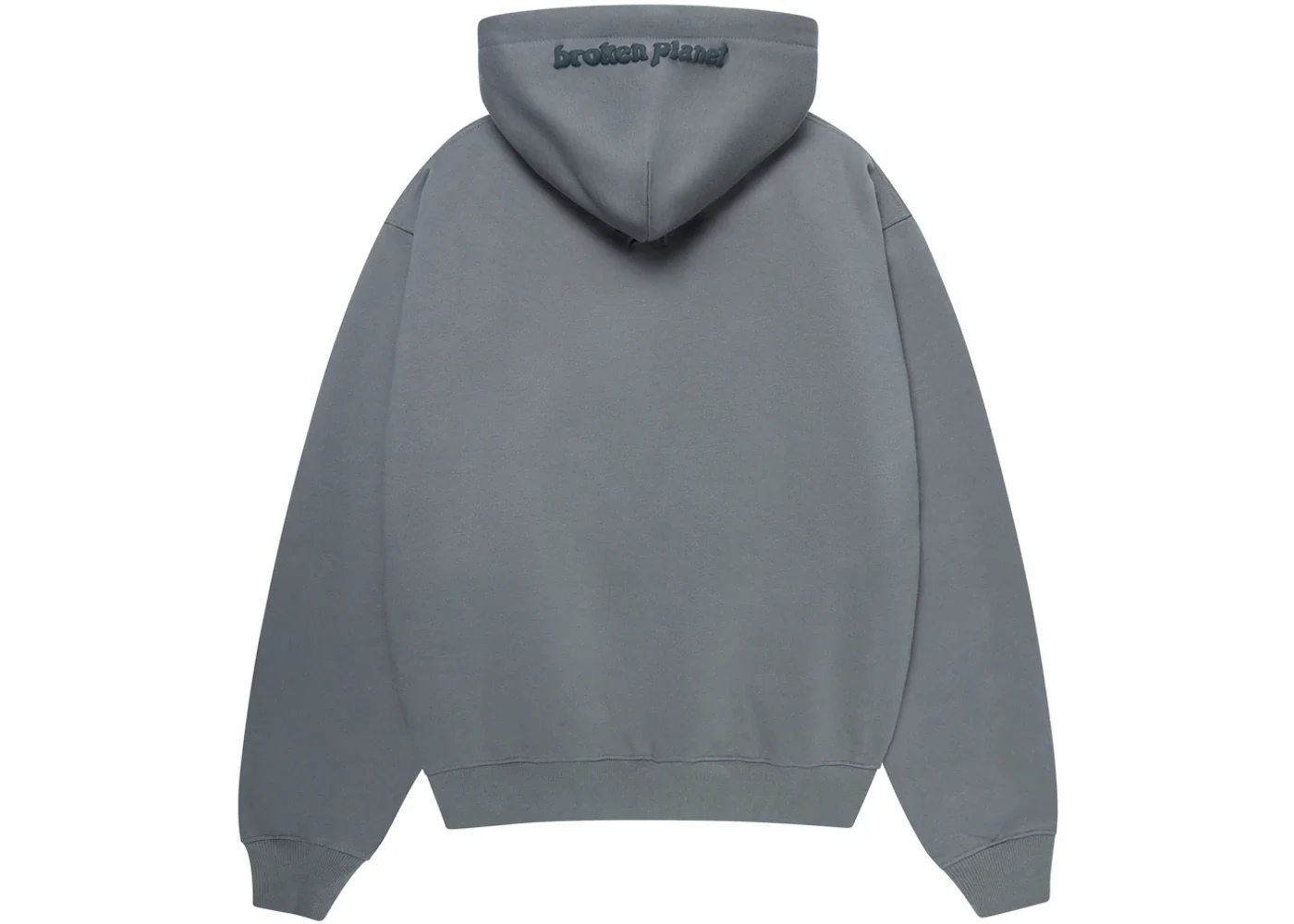 Broken Planet Falling Stars Hoodie Dark Gray - Image 3