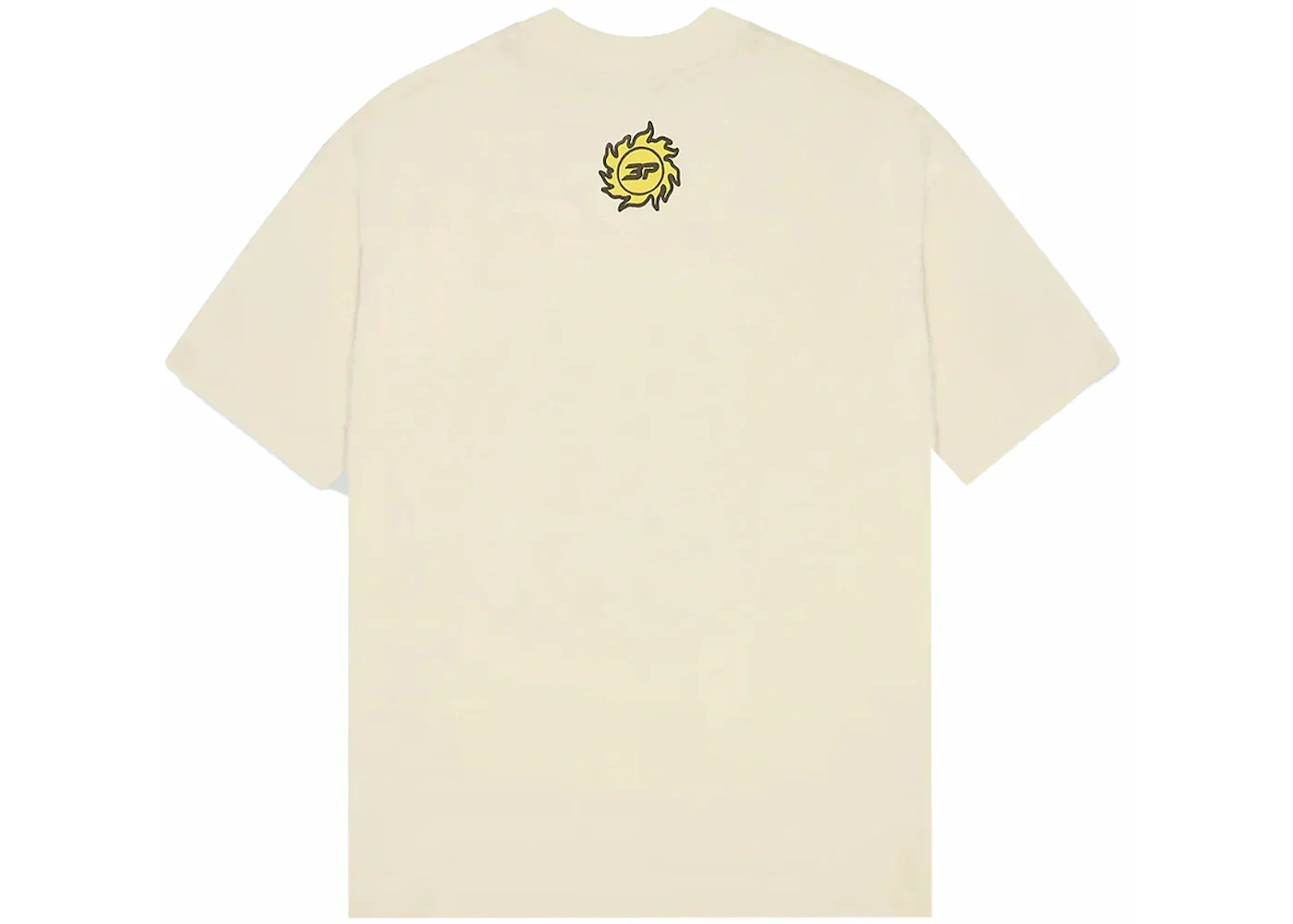 Broken Planet Foot On The Gas T-shirt Vanilla White - Image 3