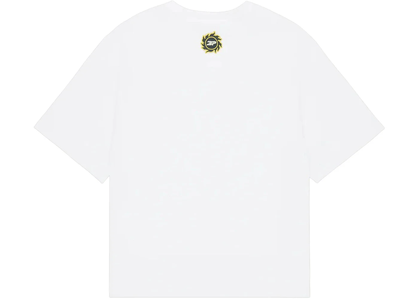 Broken Planet Market Grid T Shirt Snow White - Image 3