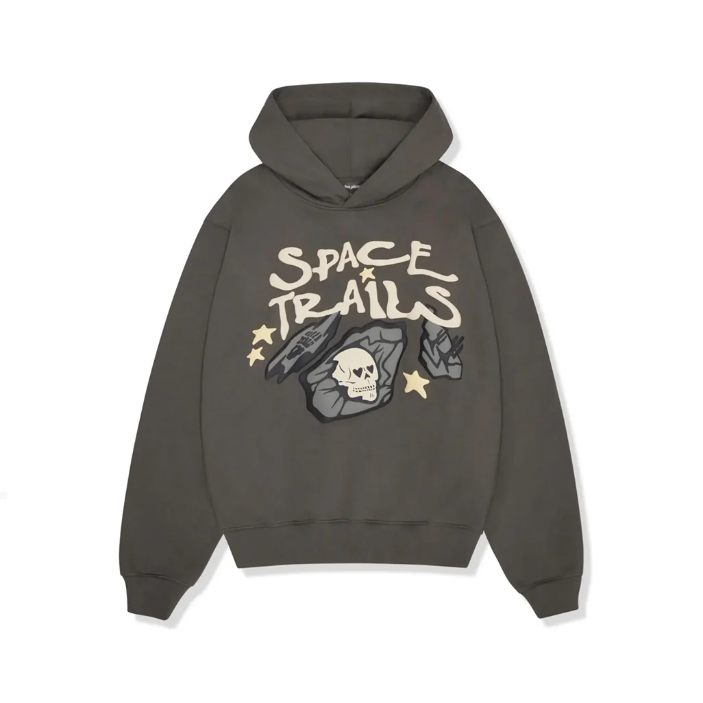 Broken Planet Market Space Trails Hoodie Beluga Grey