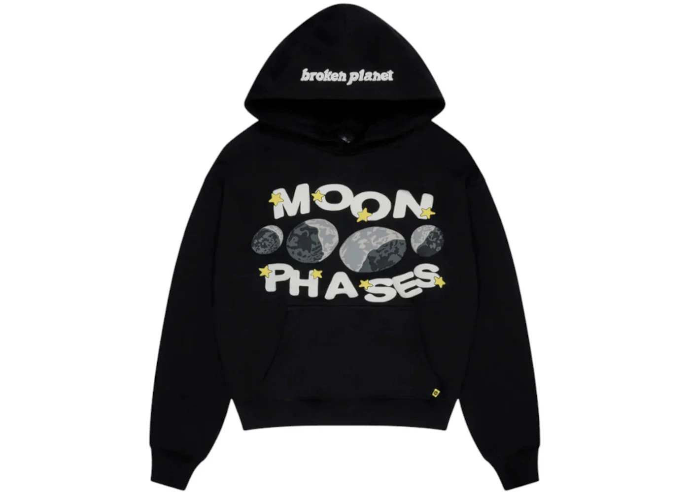 Broken Planet Moon Phases Hoodie Midnight Black - Image 2