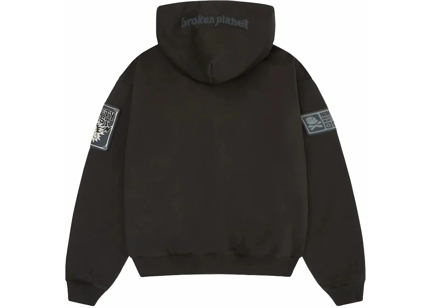 Broken Planet Repair Services Hoodie Soot Black - Image 3