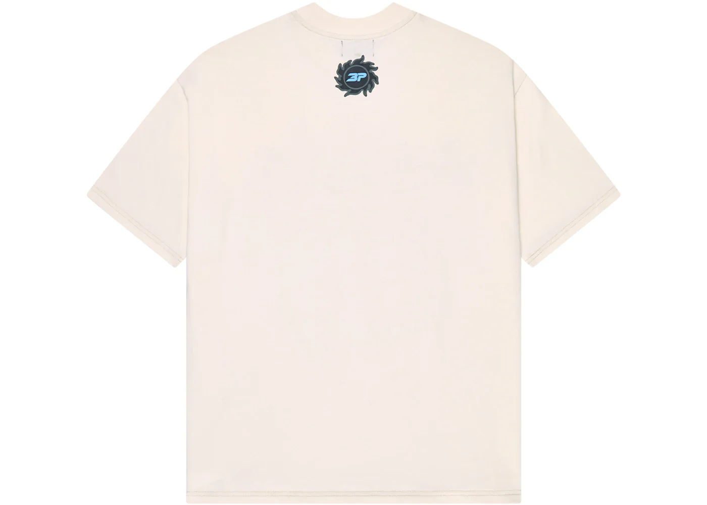 Broken Planet Stargazing T-Shirt Vanilla White - Image 3