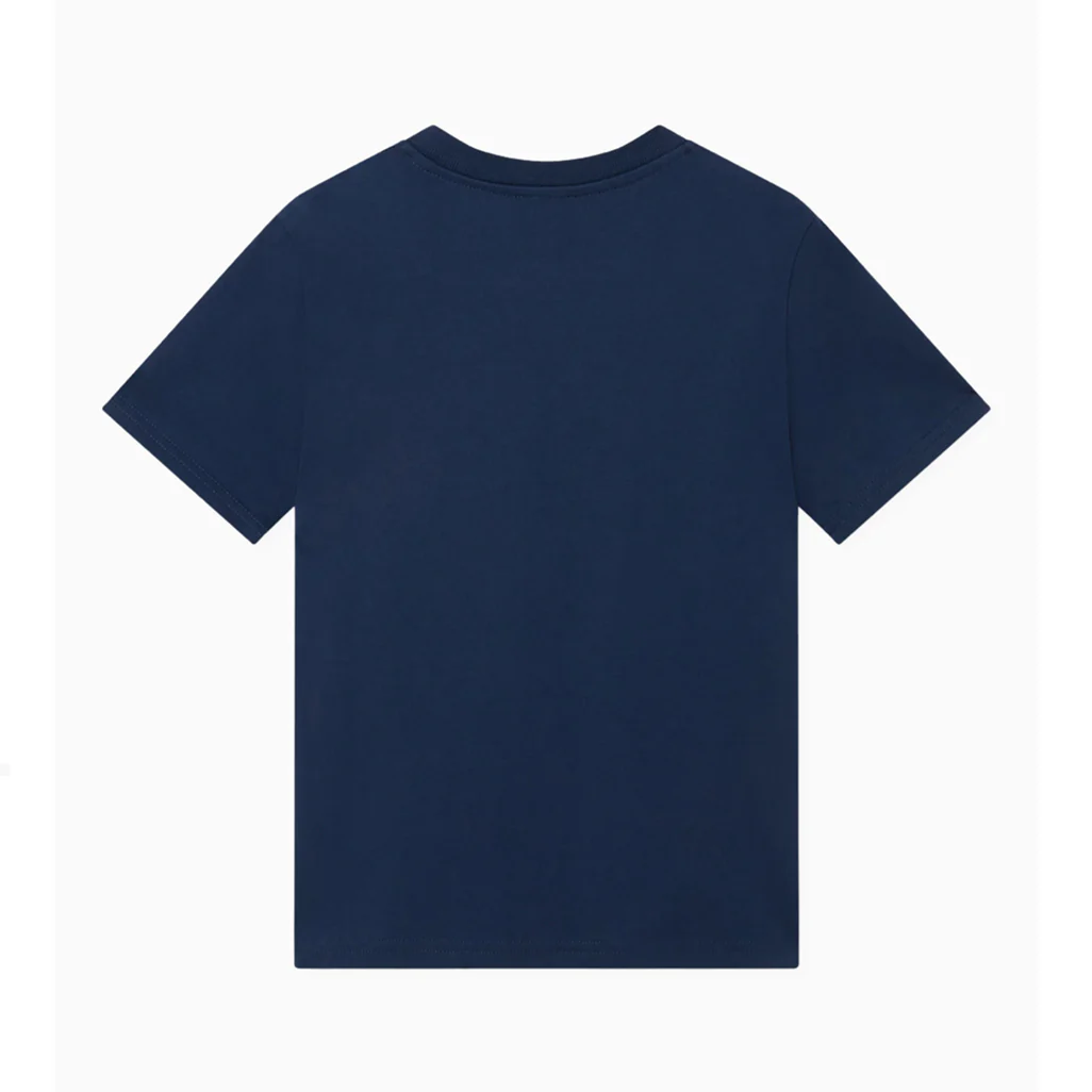 Casablanca Tennis Club Icon Printed T-shirt Navy - Image 5