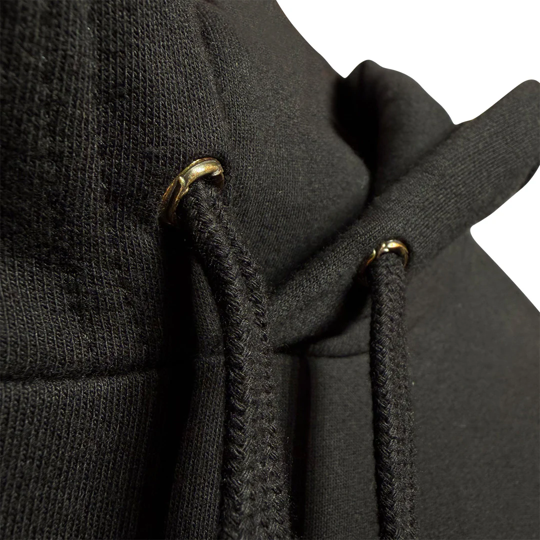 Chrome Hearts "1988" Script Logo Pullover Hoodie Black & Gold - Image 5
