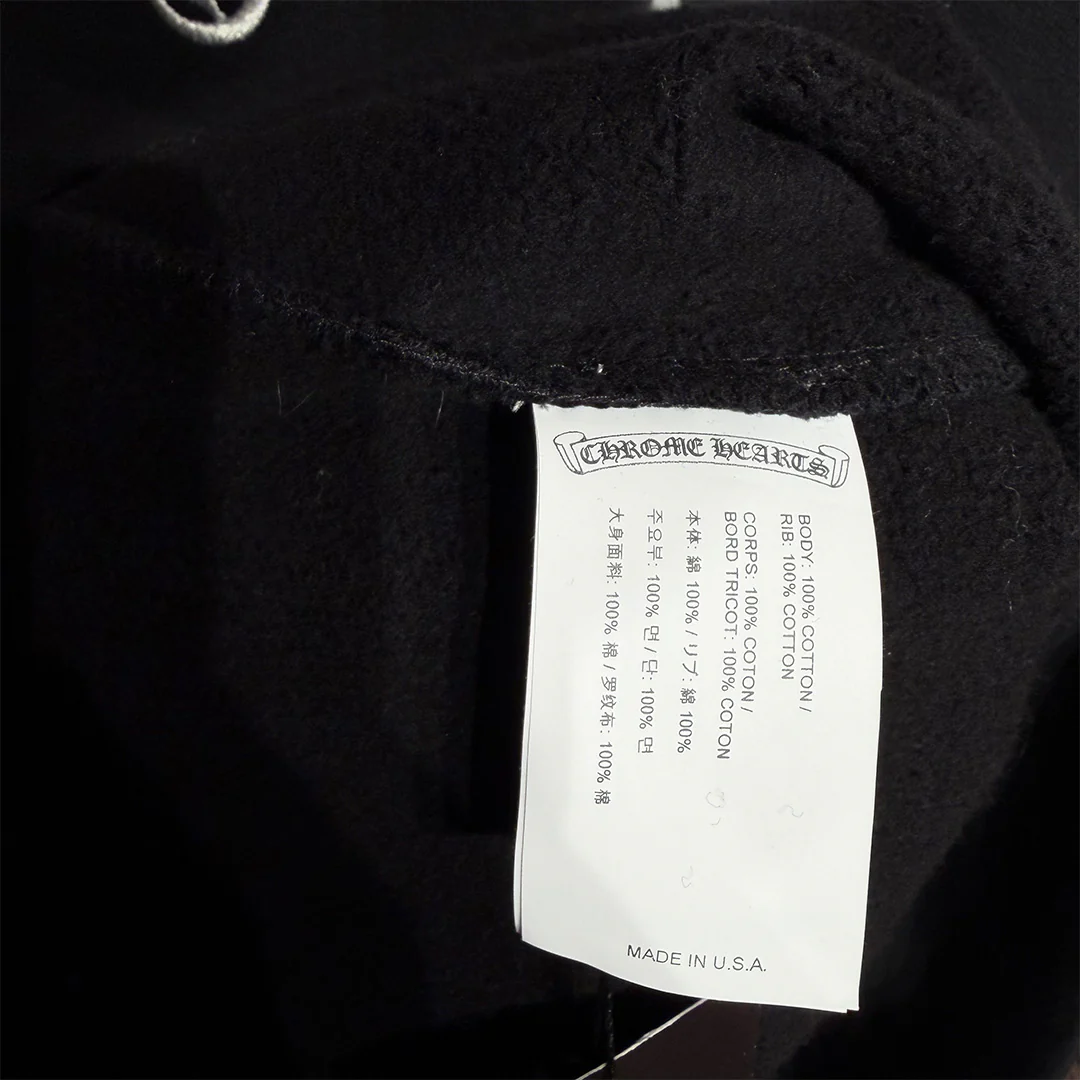 Chrome Hearts "Hollywood" Cemetery Cross Crewneck Sweatshirt - Image 5