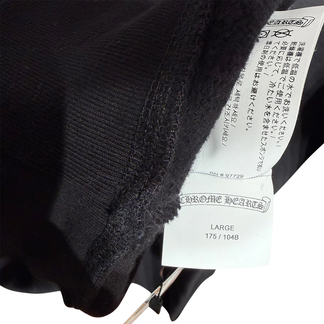 Chrome Hearts "Hollywood" Cemetery Cross Crewneck Sweatshirt - Image 6