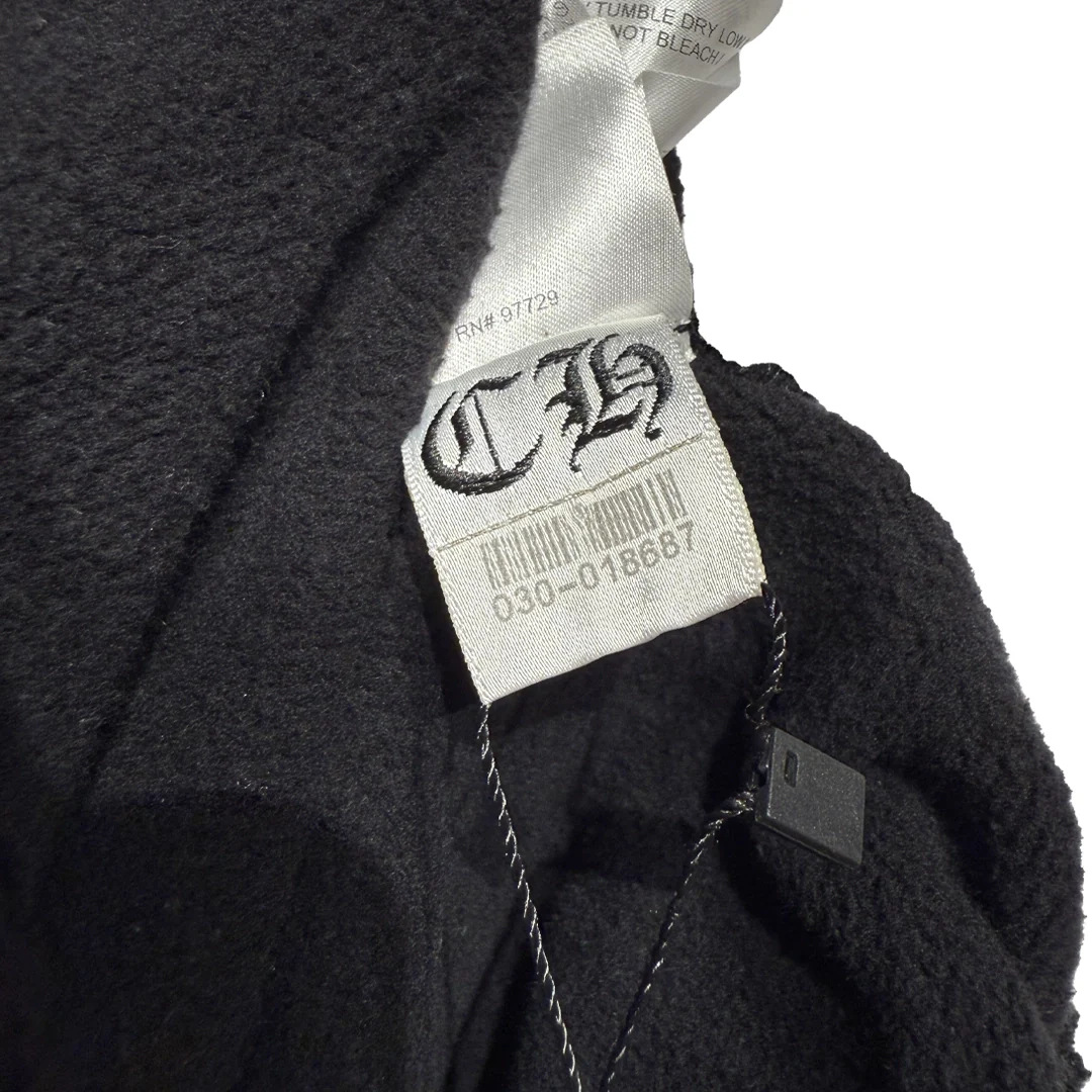 Chrome Hearts Horseshoe Logo Sweatpants Black - Image 4