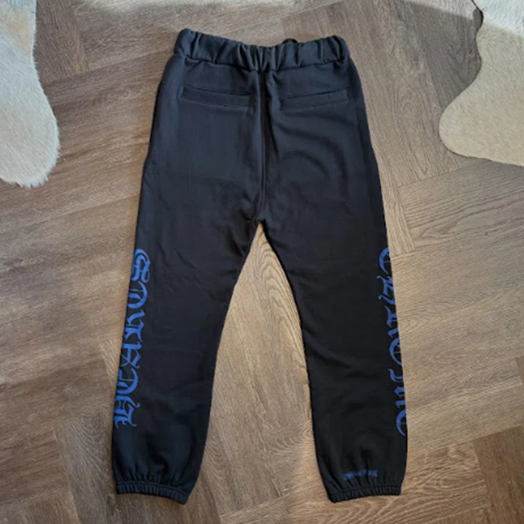 Chrome Hearts Black Blue Cotton Sweatpants - Image 2