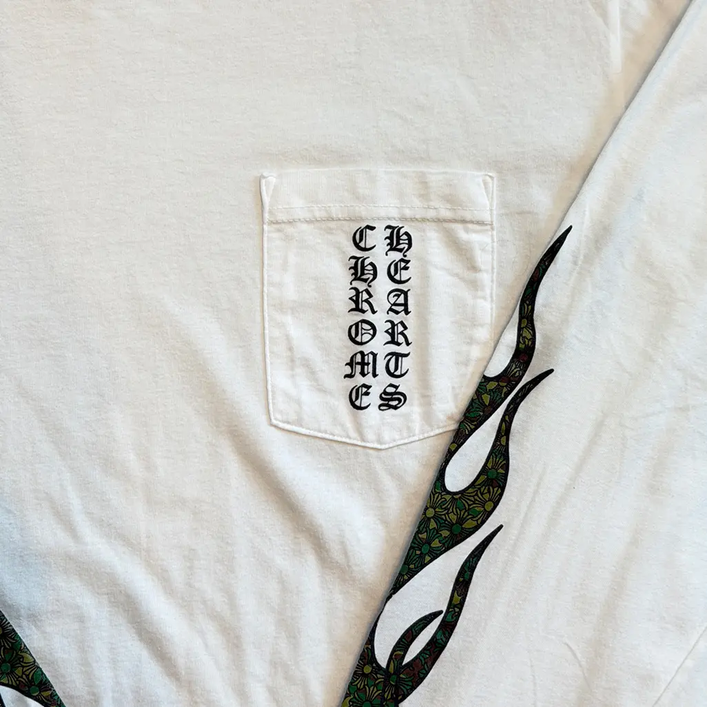 Chrome Hearts flame longsleeve - Image 2