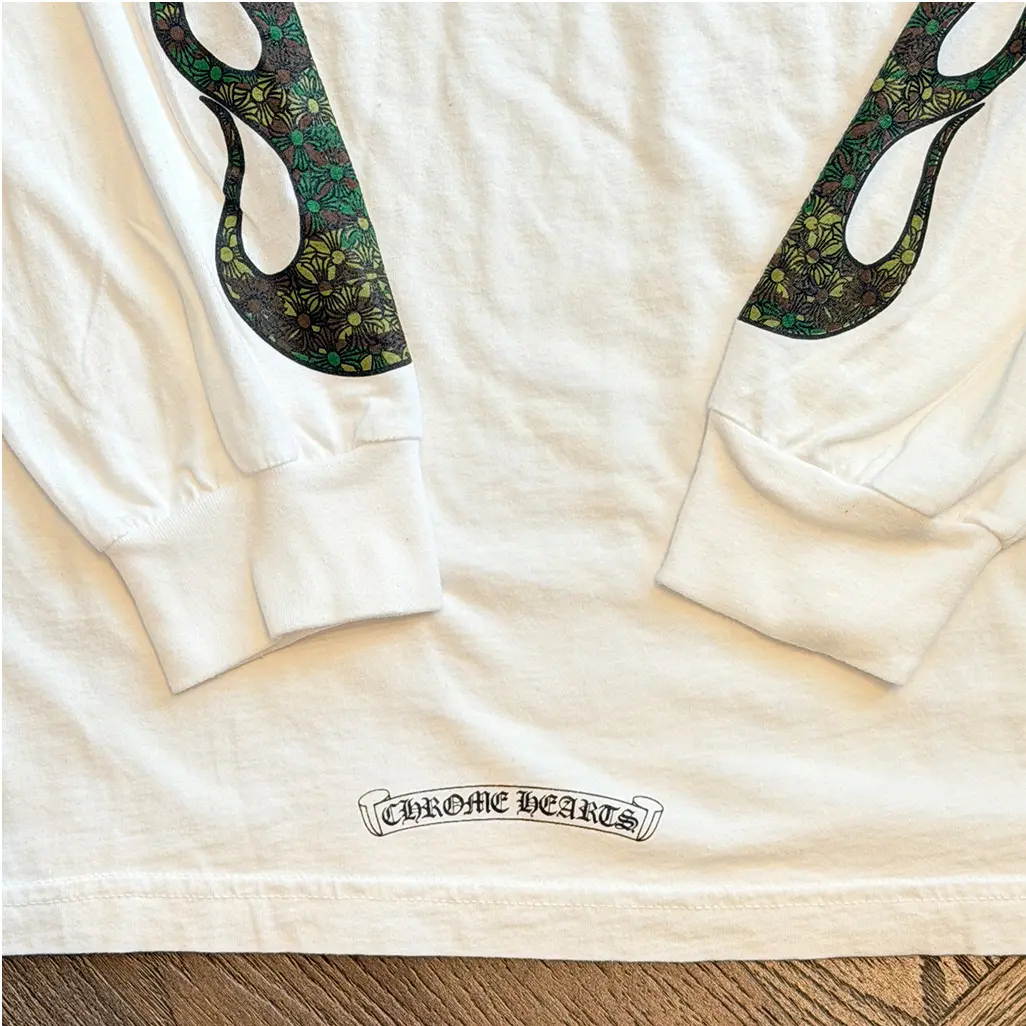 Chrome Hearts flame longsleeve - Image 4