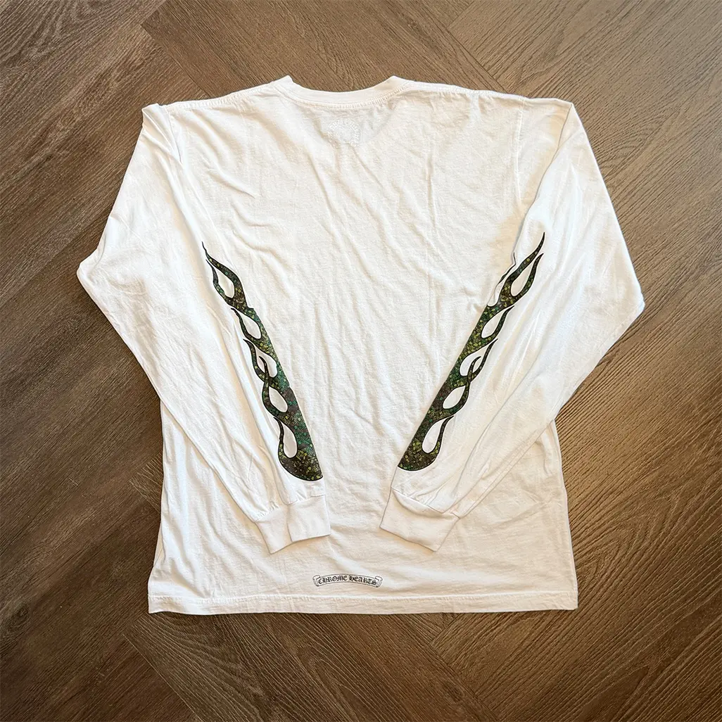Chrome Hearts flame longsleeve - Image 5