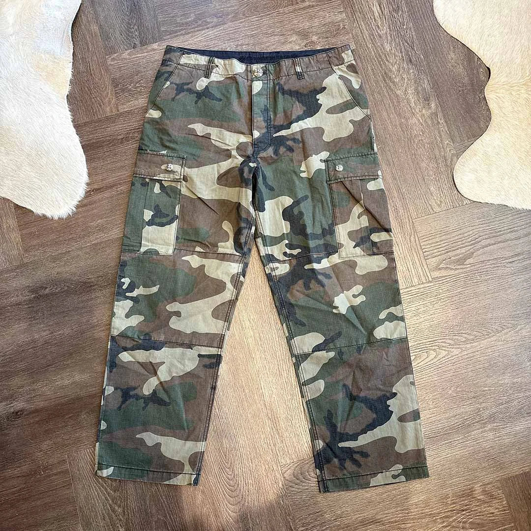 Chrome Hearts Camo Cargo Trousers