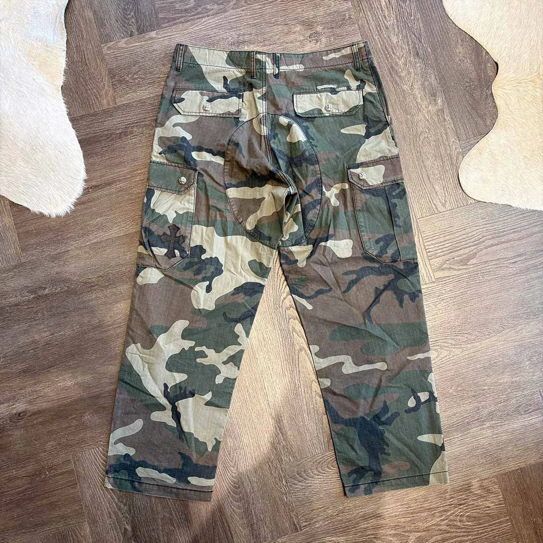 Chrome Hearts Camo Cargo Trousers - Image 3