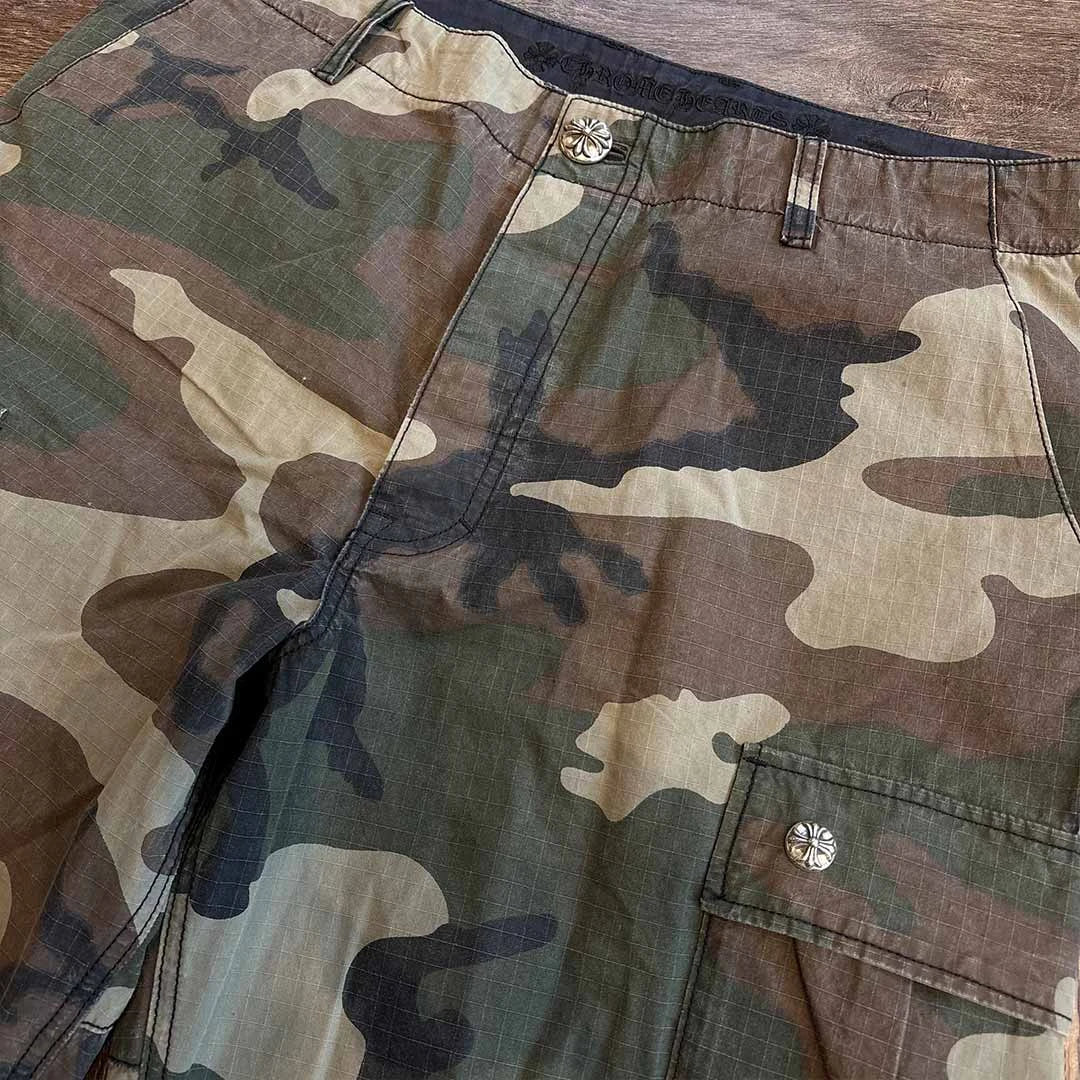 Chrome Hearts Camo Cargo Trousers - Image 4