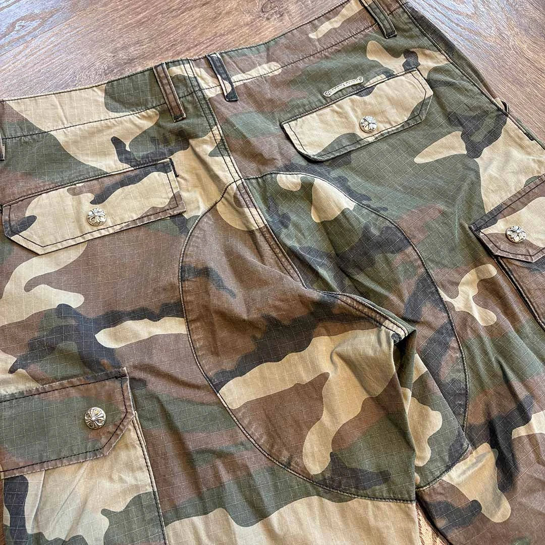 Chrome Hearts Camo Cargo Trousers - Image 5