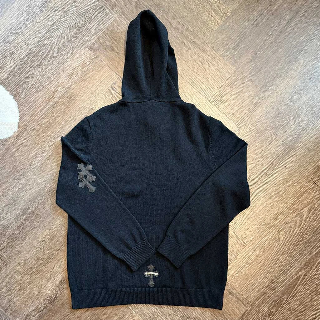 Chrome Hearts Cashmere Patch Pullover Hoodie - Image 6