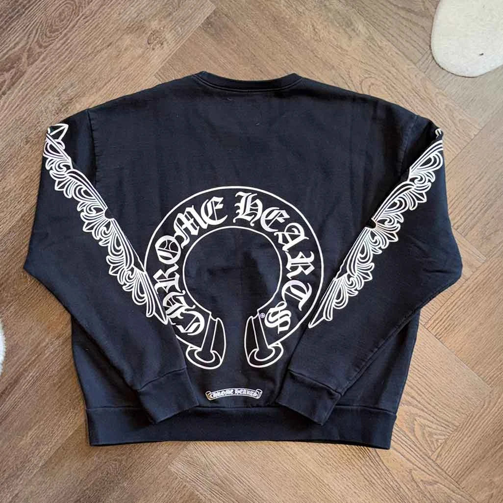 Chrome Hearts Floral Horseshoe Sweatshirt - Image 2