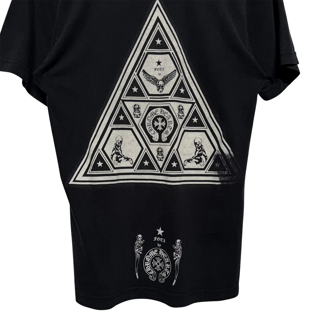 Chrome Hearts Foti S/S Tee "Foti Skull Pyramid" - Image 4