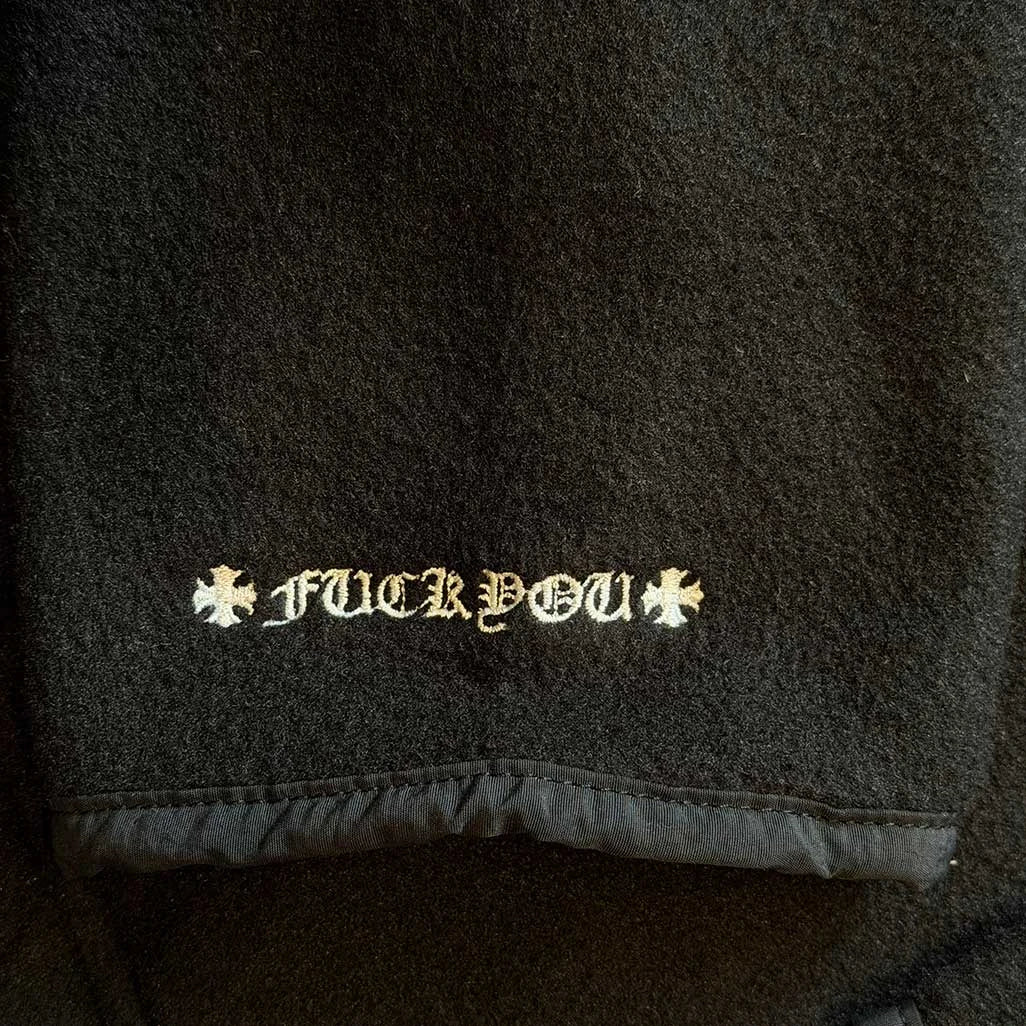 Chrome Hearts Horseshoe Fleeced Pullover Hoodie - Image 5