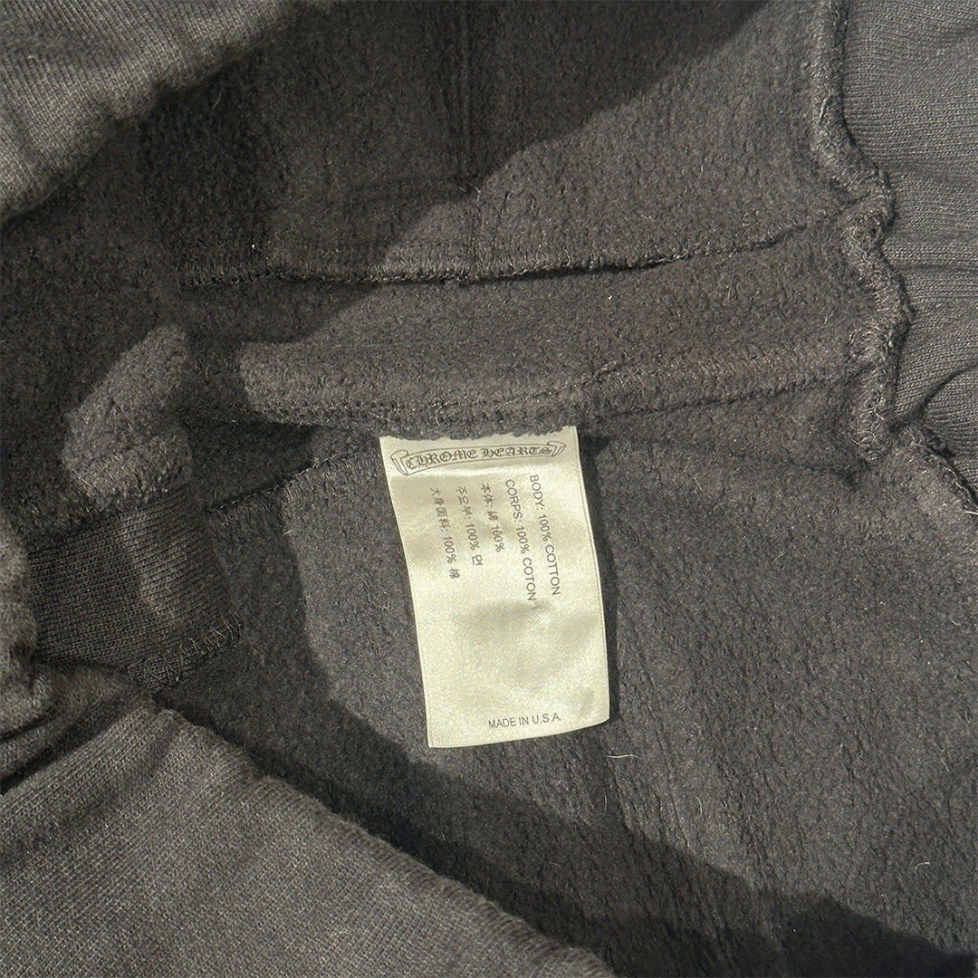 Chrome Hearts Horseshoe Logo Sweatpants Black - Image 6