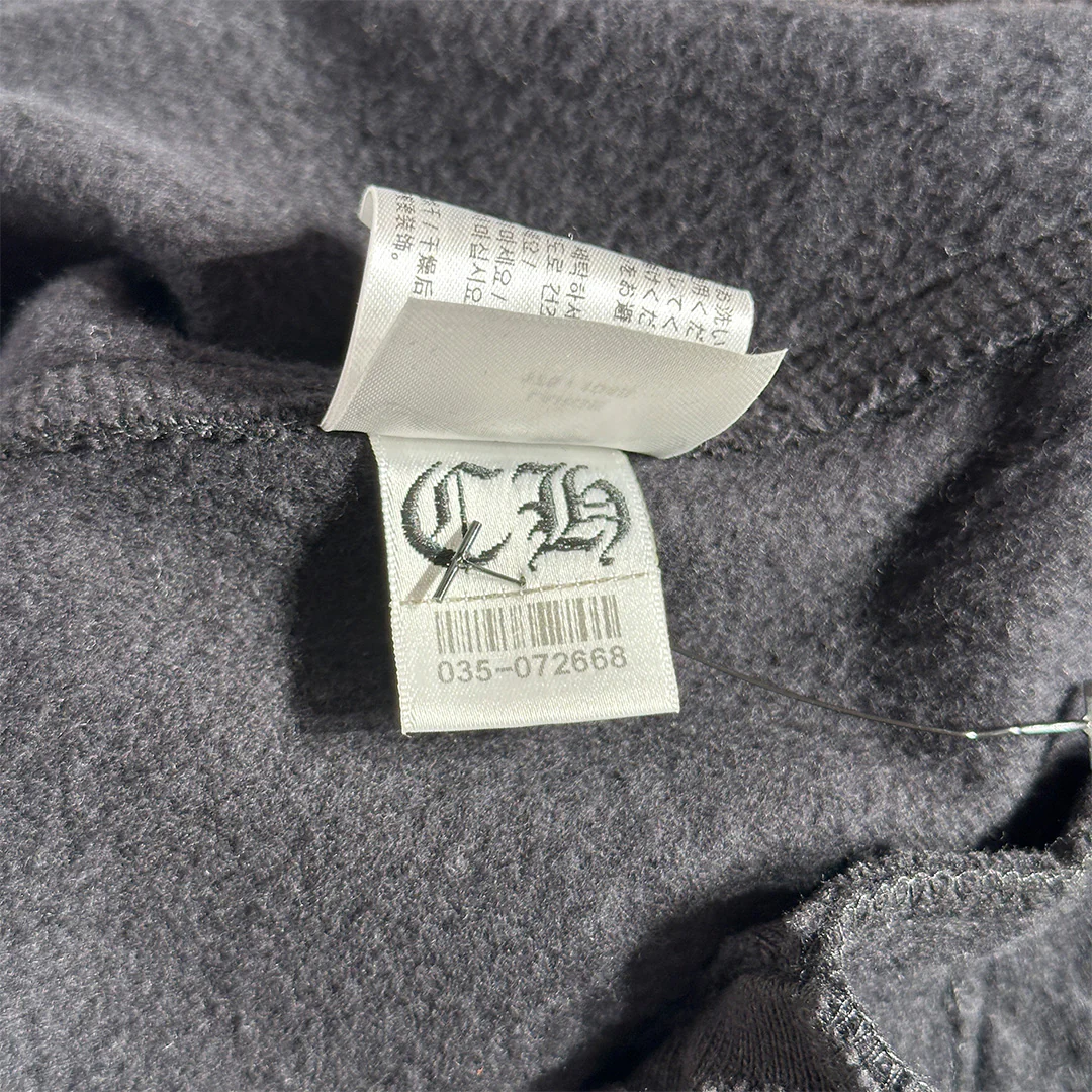 Chrome Hearts Horseshoe Logo Sweatpants Black - Image 7