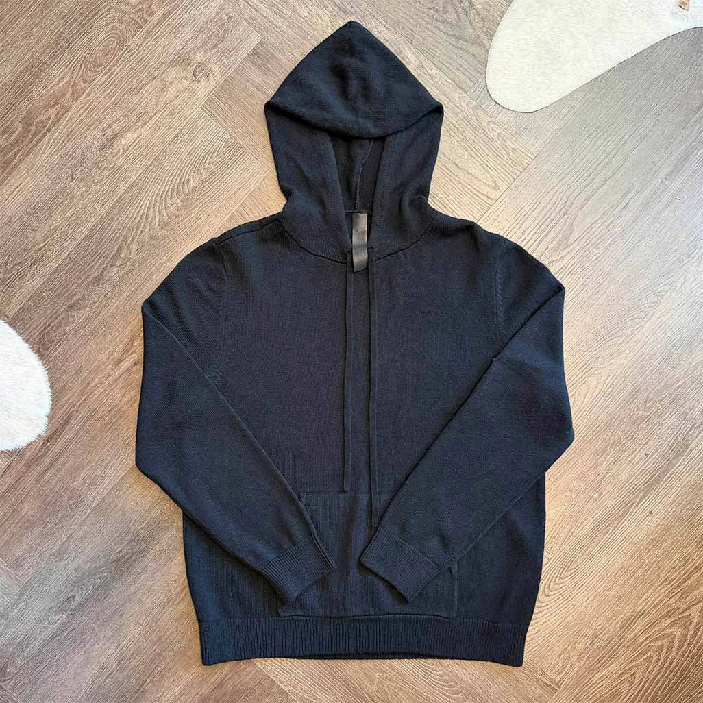 Chrome Hearts Cashmere Pullover Patch Hoodie - Image 2