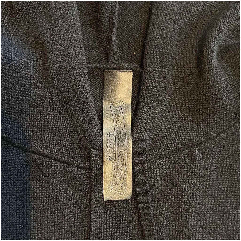 Chrome Hearts Cashmere Pullover Patch Hoodie - Image 7