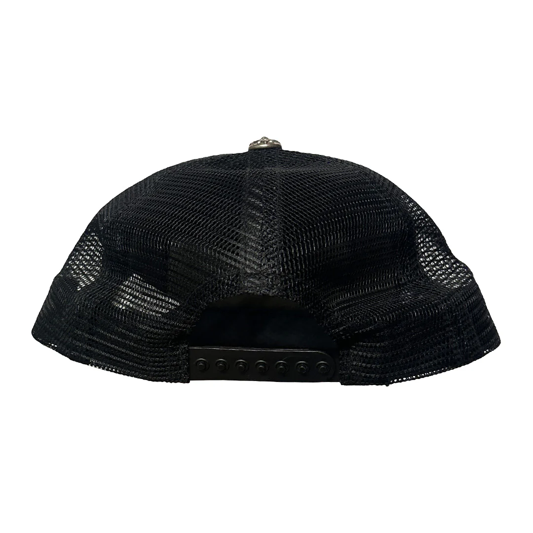 Chrome Hearts London Trucker Cap Black White - Image 5