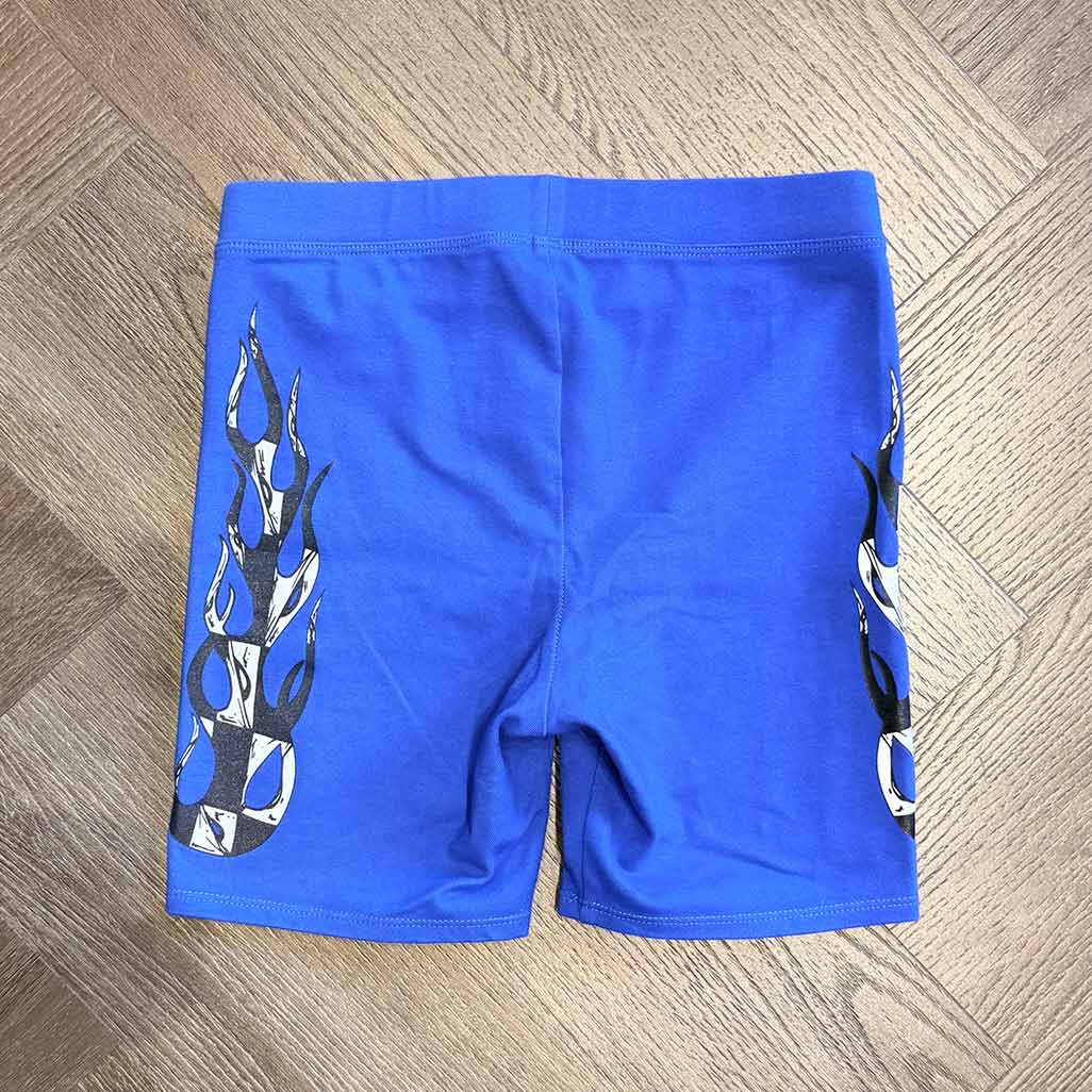 Chrome Hearts Matty Boy Blue Cotton Womens Shorts - Image 2