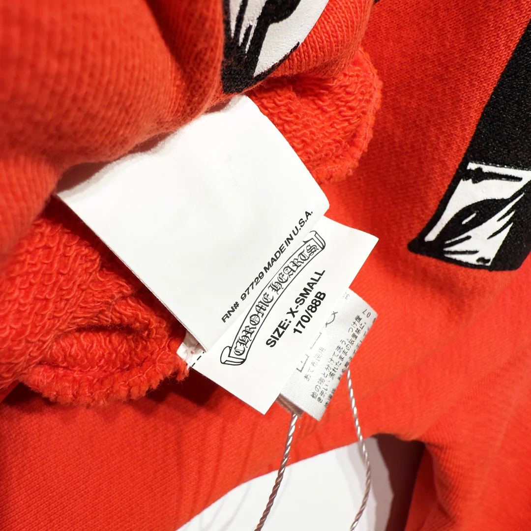 Chrome Hearts Matty Boy Chomper Red Sweatshirt - Image 5
