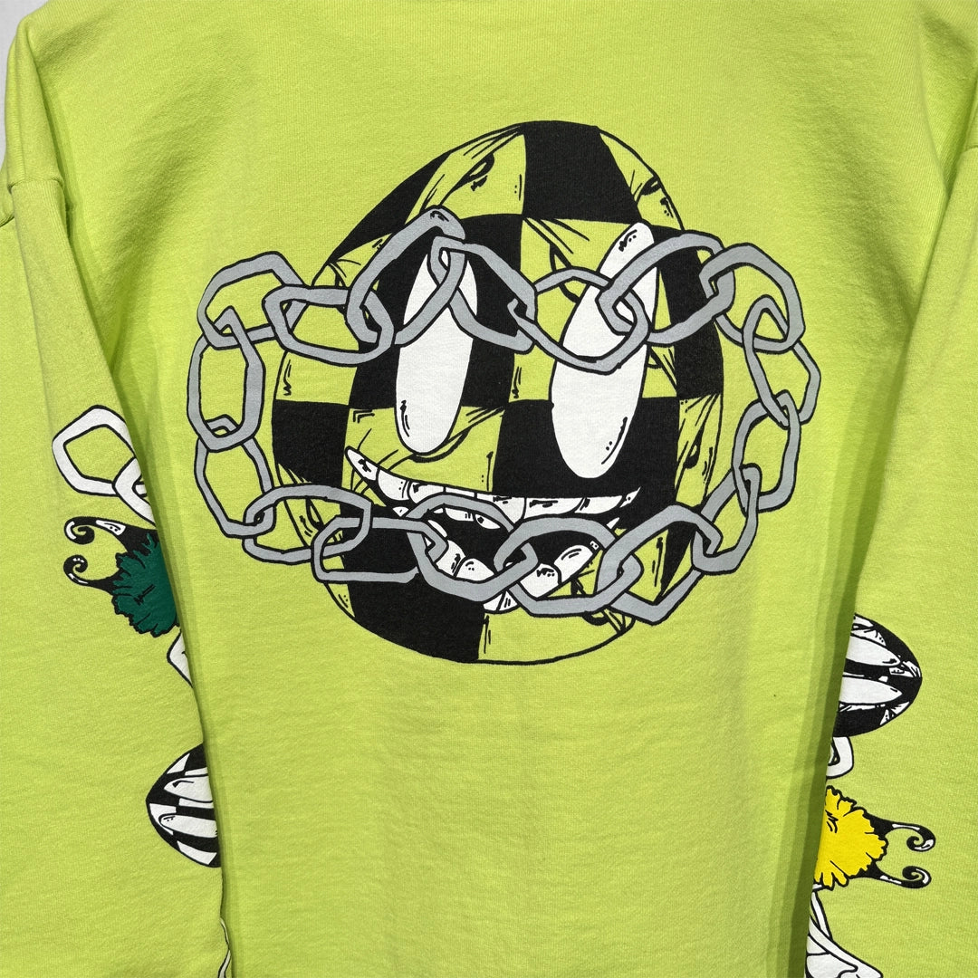 Chrome Hearts Matty Boy Link Hoodie Green - Image 3