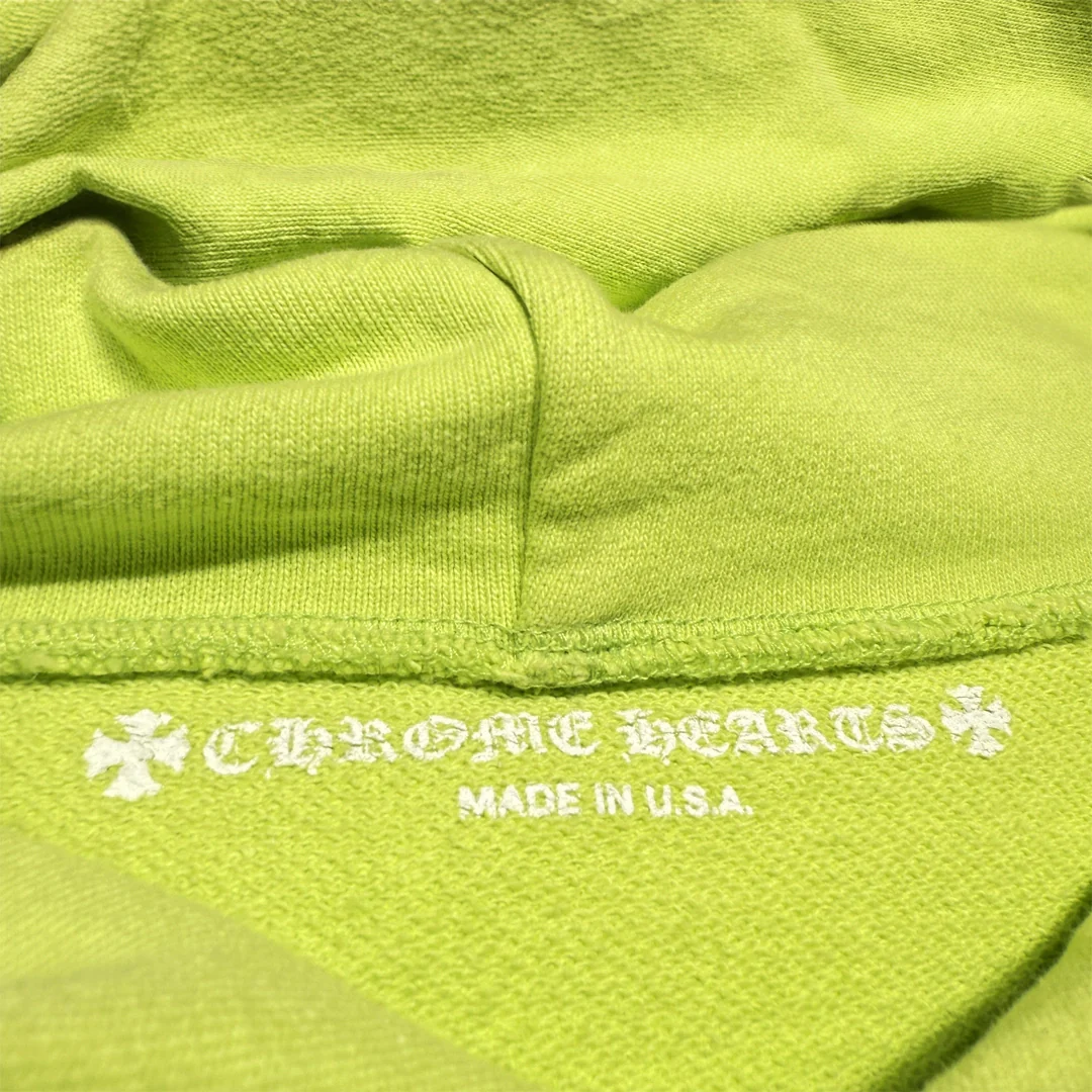 Chrome Hearts Matty Boy Link Hoodie Green - Image 4