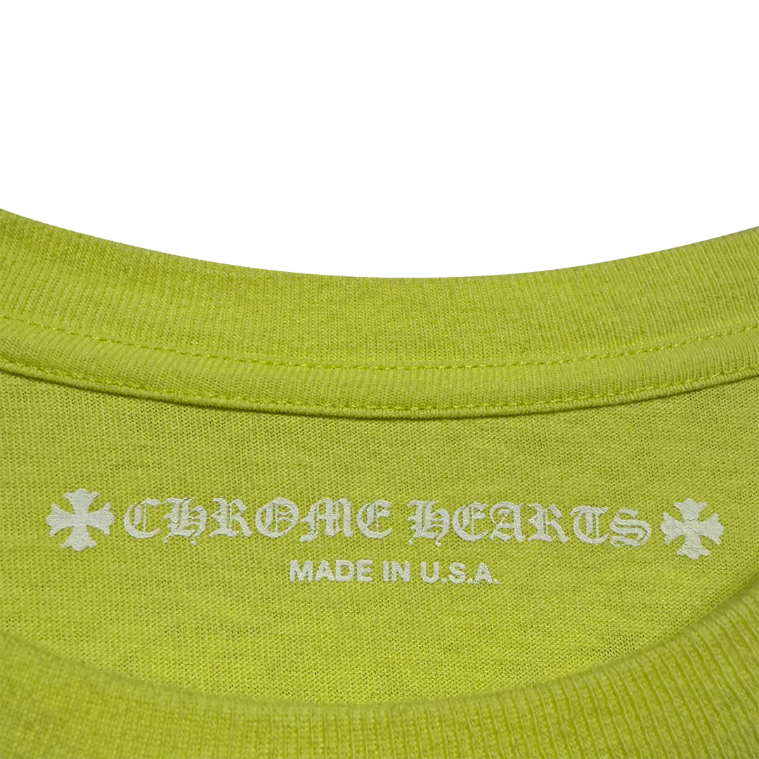 Chrome Hearts Matty Boy Link Long Sleeve T-Shirt Green - Image 4