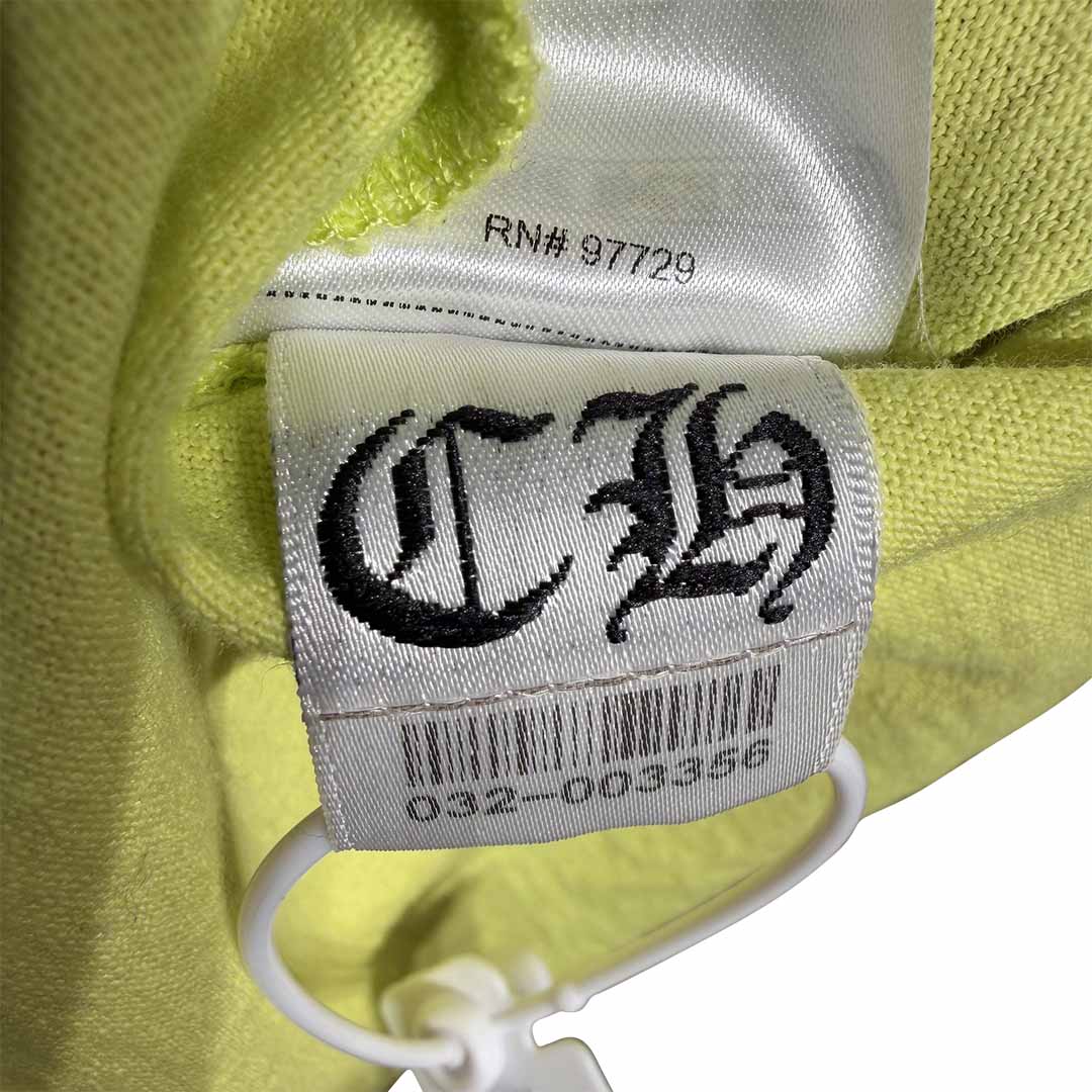 Chrome Hearts Matty Boy Link Long-Sleeve T-Shirt Lime Green - Image 5