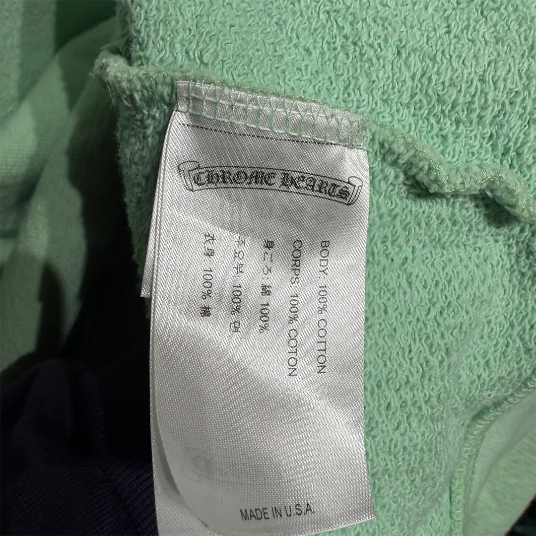 Chrome Hearts Matty Boy "Lust" Crewneck Sweatshirt Seafoam - Image 4