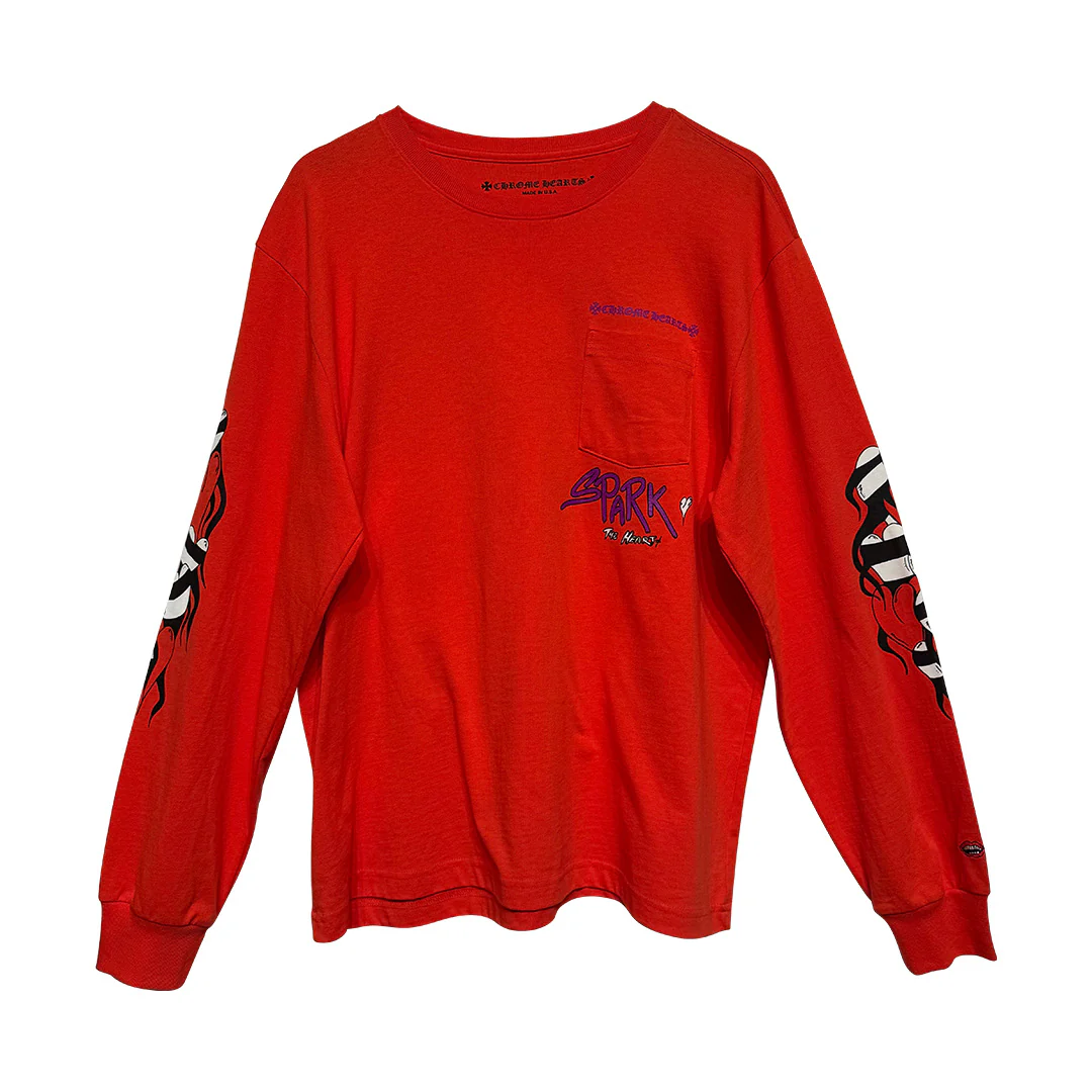 Chrome Hearts Matty Boy Sadistic Lipstick Long Sleeve T-Shirt - Image 2