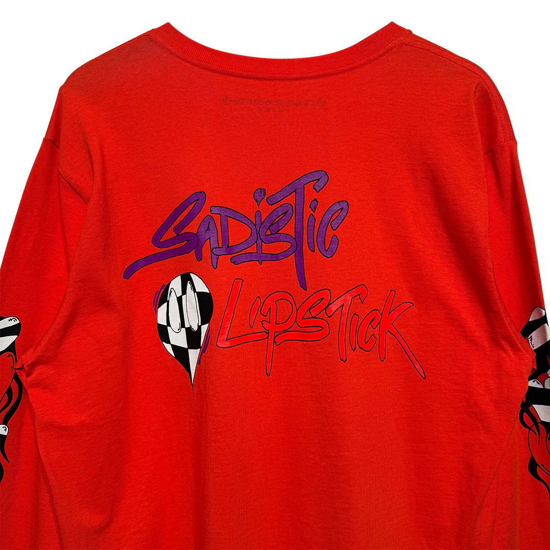 Chrome Hearts Matty Boy Sadistic Lipstick Long Sleeve T-Shirt - Image 3