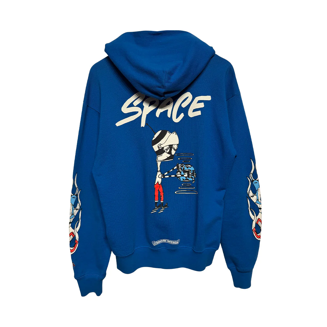 Chrome Hearts Matty Boy Space Hoodie Blue