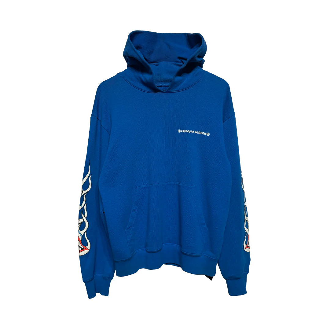 Chrome Hearts Matty Boy Space Hoodie Blue - Image 3
