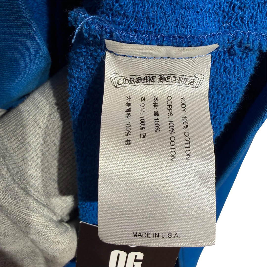 Chrome Hearts Matty Boy Space Hoodie Blue - Image 6