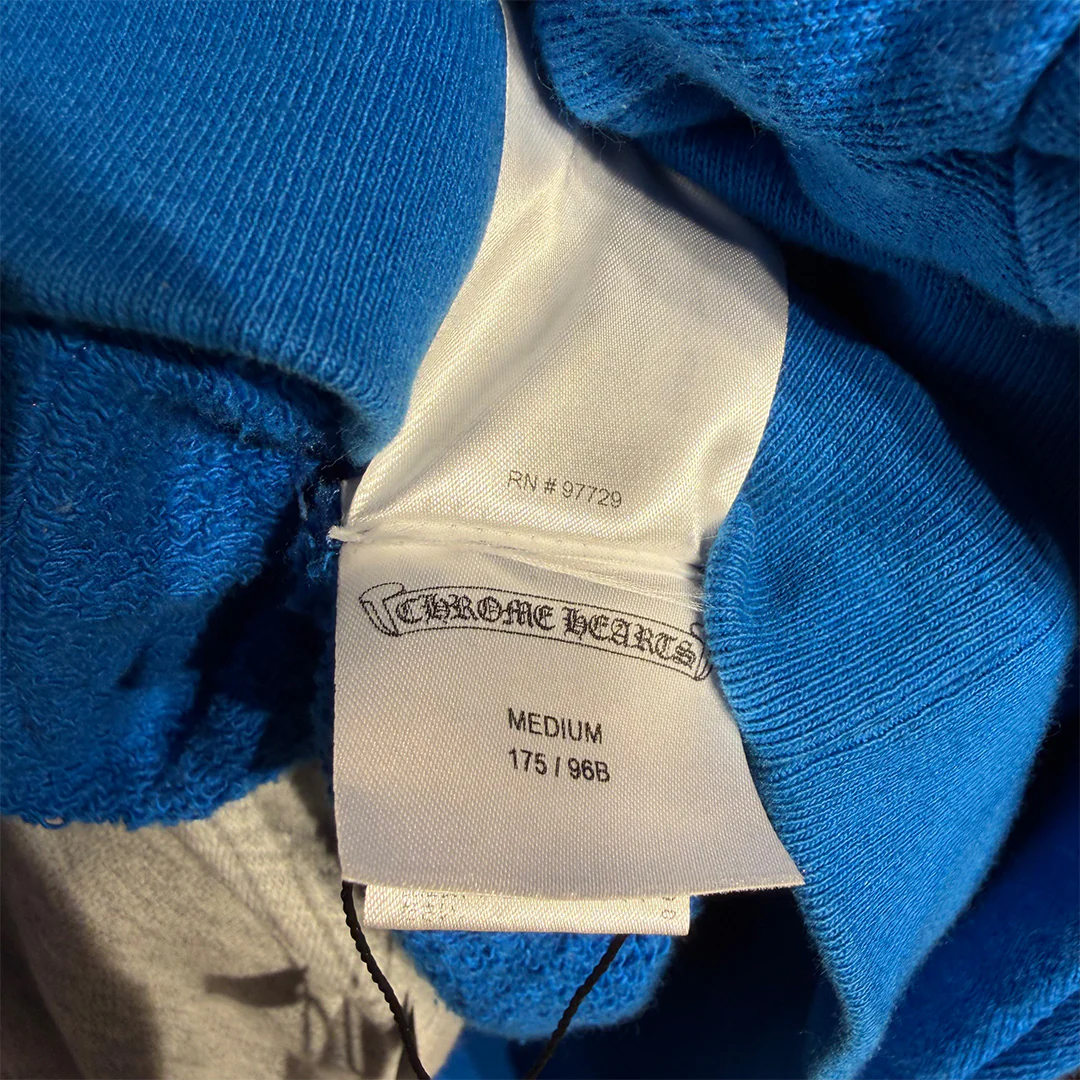 Chrome Hearts Matty Boy Space Hoodie Blue - Image 7